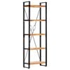 vidaXL Biblioth&egrave;que &agrave; 5 niveaux 60x30x180 cm Bois d'acacia solide