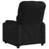 vidaXL Fauteuil de massage inclinable &eacute;lectrique noir similicuir