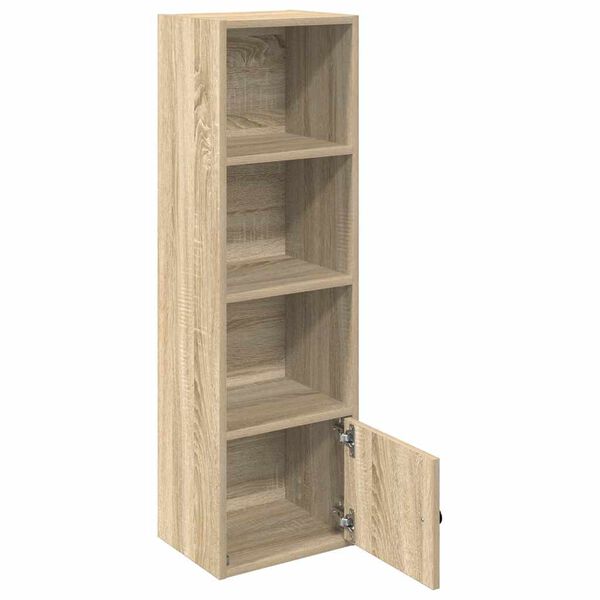 vidaXL Biblioth&egrave;que ch&ecirc;ne sonoma 31x24x102 cm bois d'ing&eacute;nierie