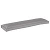 vidaXL Set de coussins de palette 2 pcs Gris 150 x 40 x 8 cm