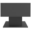 vidaXL Table basse gris 103,5x50x44,5 cm bois d'ing&eacute;nierie