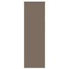vidaXL Store enrouleur occultant caf&eacute; 80x230cm largeur du tissu 75,7cm