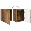 vidaXL Ensemble meuble TV 3 pcs Bois ancien Bois d'ing&eacute;nierie