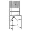 vidaXL Armoire de machine &agrave; laver sonoma gris 68x48,5x194 cm