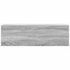 vidaXL Armoire murale de bain sonoma gris 100x25x30 cm bois ingénierie