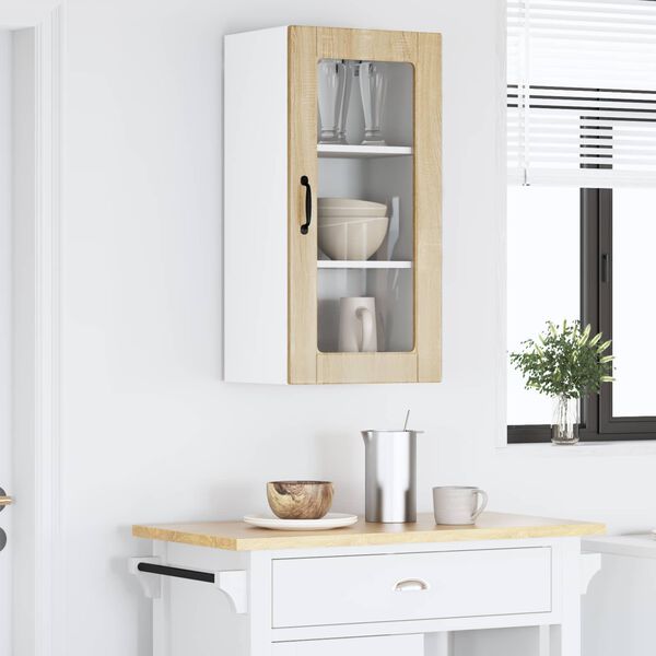 vidaXL Armoire de cuisine Lucca Ch&ecirc;ne Sonoma 40 x 31 x 80 cm