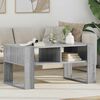 vidaXL Table basse Gris Sonoma 92 x 53 x 45 cm Bois d'ing&eacute;nierie