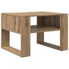 vidaXL Table basse Ch&ecirc;ne artisanal 66 x 53 x 45 cm Bois d'ing&eacute;nierie