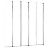 vidaXL Enclos de bain 120x140 cm Verre tremp&eacute; Transparent