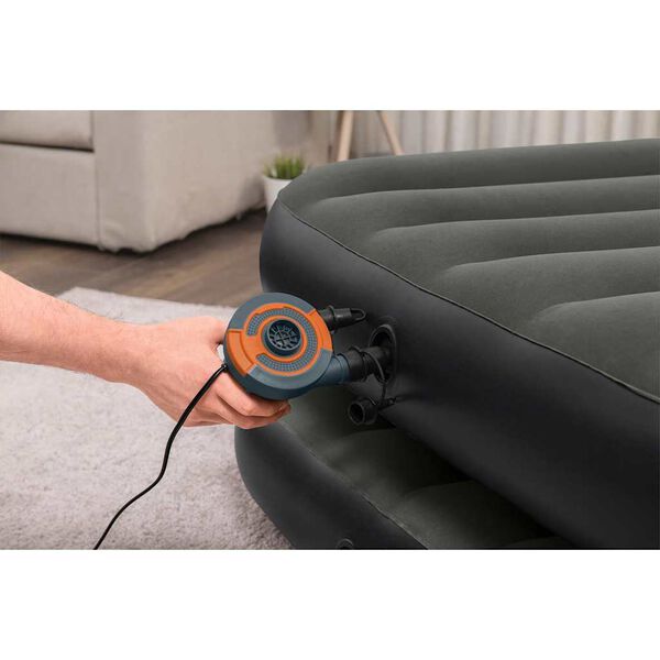 Bestway Lit gonflable 3-en-1 Noir et gris 188x99x25 cm