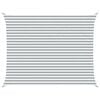 vidaXL Voile d'ombre Gris clair et blanc 4,5 x 3,5 m