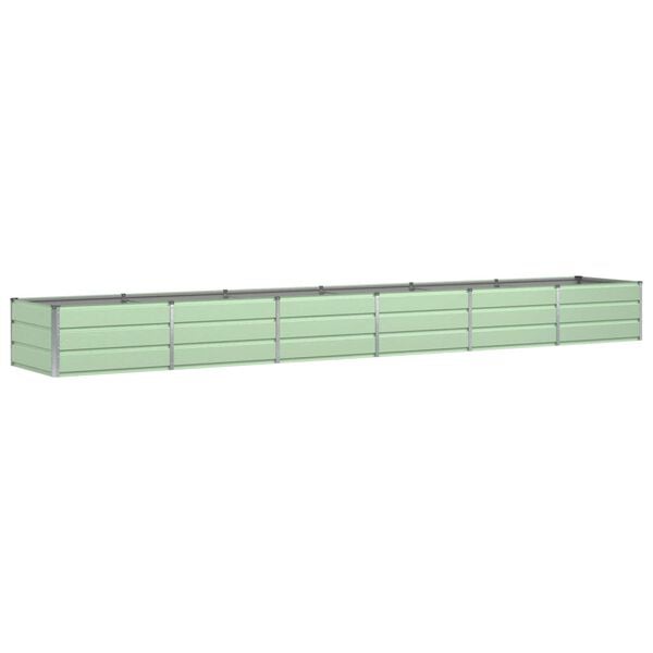 vidaXL Jardini&egrave;re Vert 480 x 80 x 45 cm Acier