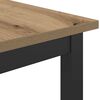 vidaXL table Ch&ecirc;ne artisanal 100 x 40 x 100,5 cm