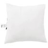vidaXL Duvet d'&eacute;t&eacute; simple avec oreiller 2 pcs Blanc Microfibre