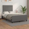 vidaXL Cadre de lit sans matelas gris 120x200 cm similicuir