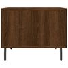 vidaXL Table basse Ch&ecirc;ne marron 50x50x40 cm Bois d'ing&eacute;nierie