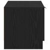 vidaXL Meuble TV 2 pcs Ch&ecirc;ne noir 80 x 35 x 36,5 cm Bois d'ing&eacute;nierie