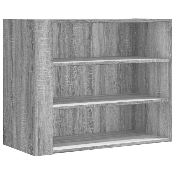 vidaXL Armoire murale sonoma gris 75x35x60 cm bois d'ing&eacute;nierie
