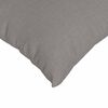 vidaXL Coussins de canapé 2 pcs Taupe 60 x 40 cm tissu
