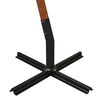 vidaXL Parasol de jardin suspendu avec mât anthracite bois de sapin