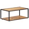 vidaXL Table basse 90x50x40 cm Bois de récupération solide