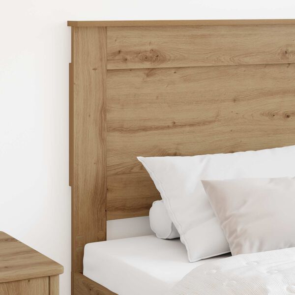 vidaXL T&ecirc;te de lit Ch&ecirc;ne artisanal 90 cm Bois d'ing&eacute;nierie