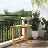 vidaXL Table pliable de balcon 90x60x72 cm bois d'acacia solide