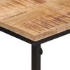 vidaXL Table console 80x30x74 cm bois massif de manguier et fer
