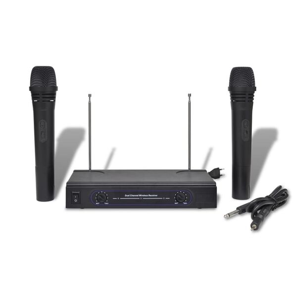 Pack de 2 micro VHF sans fil + 1 R&eacute;cepteur