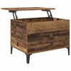 vidaXL Table basse Bois Ancien 60 x 44,5 x 45 cm Bois d'ing&eacute;nierie