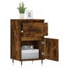 vidaXL Buffets 2 pcs ch&ecirc;ne fum&eacute; 40x35x70 cm bois d'ing&eacute;nierie