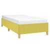 vidaXL Cadre de lit sans matelas vert 100x200 cm tissu