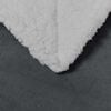 vidaXL Jet&eacute; Gris fonc&eacute; 220 x 240 cm Toison