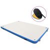 vidaXL Pont flottant gonflable Bleu et blanc 300x300x15 cm