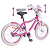 vidaXL V&eacute;lo pour Enfants 18 Pouces pour les 5-7 ans Rose