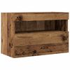 vidaXL Meuble TV mural Bois ancien 60 x 30 x 40 cm Bois d'ing&eacute;nierie