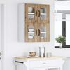 vidaXL Armoire de cuisine Lucca 2 pcs Ch&ecirc;ne artisanal 60 x 31 x 40 cm