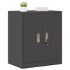 vidaXL Armoire de rangement Noir 60 x 40 x 70 cm Acier