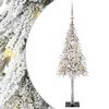 vidaXL Sapin de No&euml;l avec 150 LED Blanc 120 cm PE et Acier
