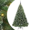 vidaXL Sapin de No&euml;l artificiel avec 300 LED Vert 210 cm PE et PVC