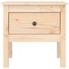 vidaXL Table d'appoint 50x50x49 cm Bois massif de pin