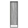 vidaXL Cabinet de salle de bain Gris Sonoma 40 x 30 x 100 cm