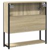 vidaXL Armoire de salle de bain &agrave; miroir ch&ecirc;ne sonoma bois ing&eacute;nierie