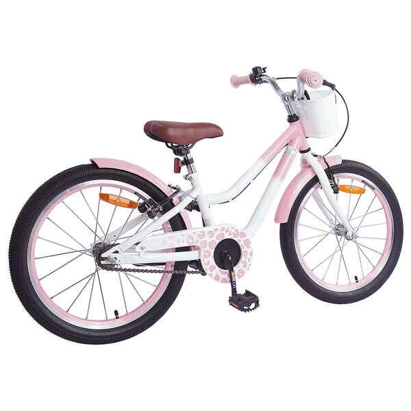 vidaXL V&eacute;lo pour Enfants 18 Pouces pour les 5-7 ans Rose clair
