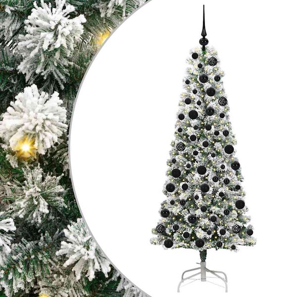 vidaXL Sapin de No&euml;l Artificiel &agrave; Branches Articul&eacute;es 180 cm