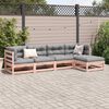 vidaXL Salon de jardin 5 pcs bois massif sapin de douglas