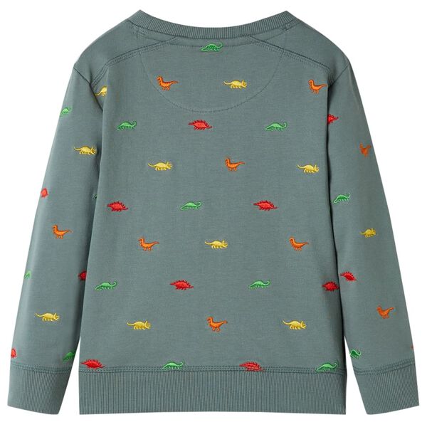 Sweatshirt pour enfants kaki 128