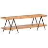 vidaXL Meuble TV 160x40x50 cm Bois d'acacia solide