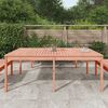 vidaXL Table de jardin 203,5x100x76 cm bois massif de douglas