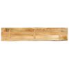 vidaXL Dessus de table 160x20x3,8cm bord vif bois massif manguier brut
